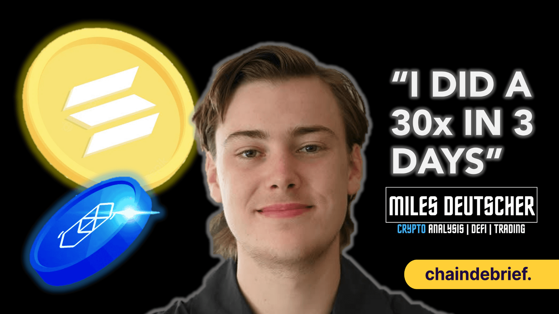 We Asked Crypto Banter Host Miles Deutscher About Crypto Hacks, L1s, And His Biggest Degen Story