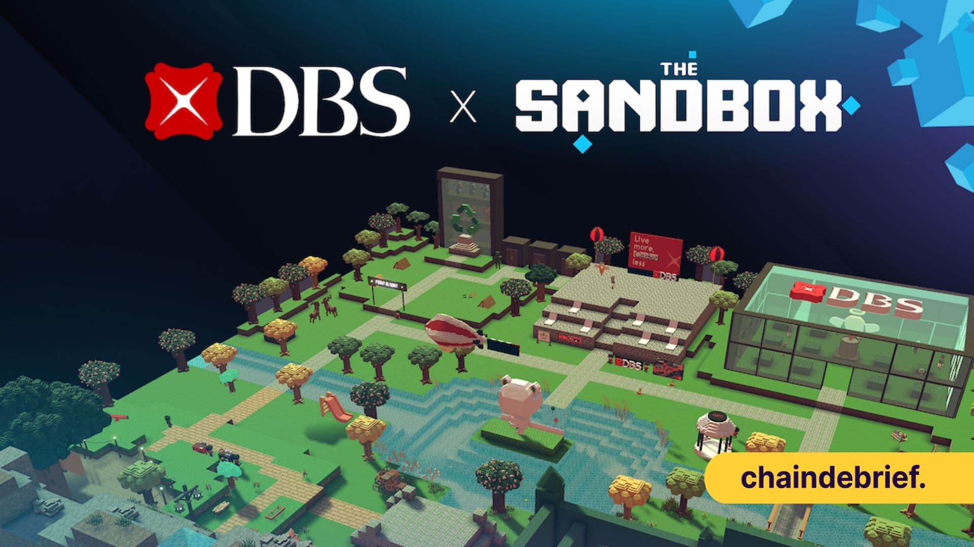 Entering The Metaverse: DBS Partners With The Sandbox To Launch "DBS BetterWorld"