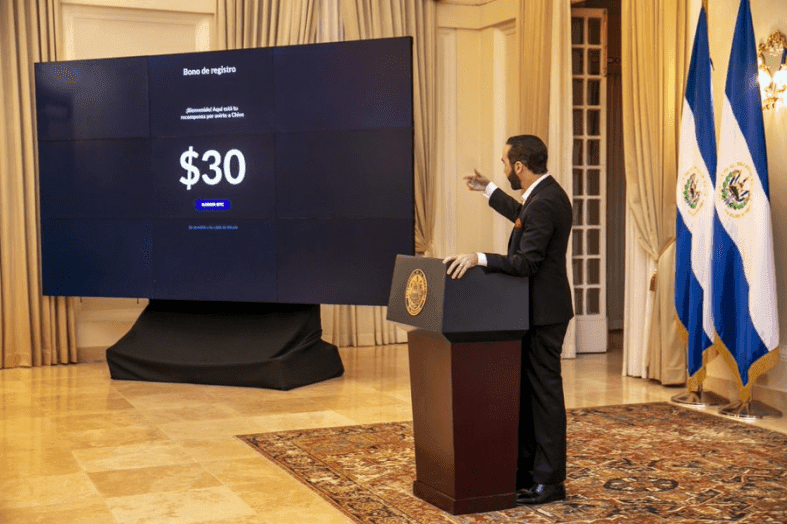 Adoption News: El Salvador To Give $30 Bitcoin To All Citizen Via Country's New E-Wallet