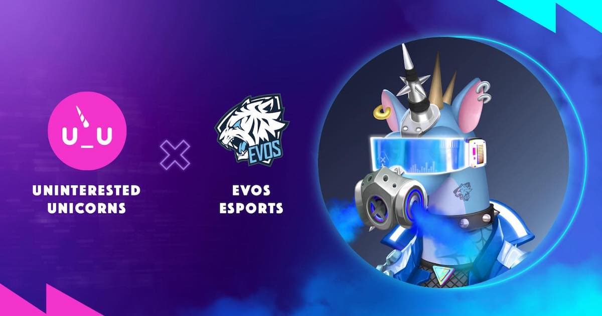 EVOS Esports Ventures Into The NFT Space In Collaboration With Uninterested Unicorns