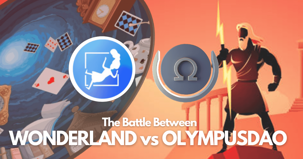 What Are The Differences Between OlympusDAO $OHM And Wonderland $TIME? APYs Explained