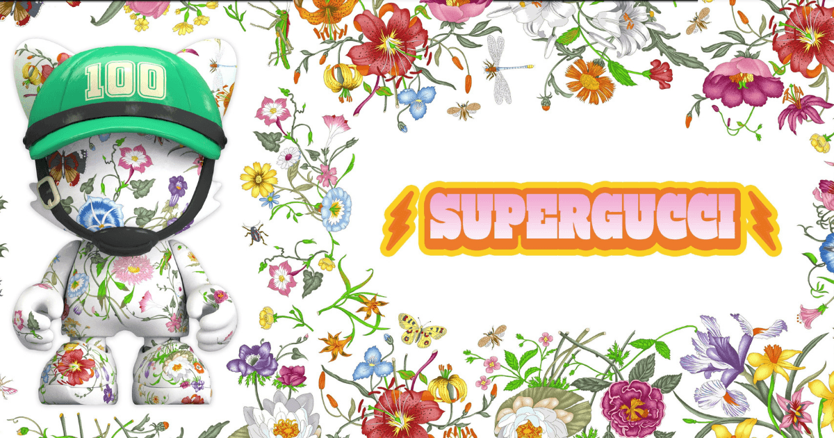 Gucci Collabs With Toy Brand Superplastic To Drop SUPERGUCCI NFTs In February