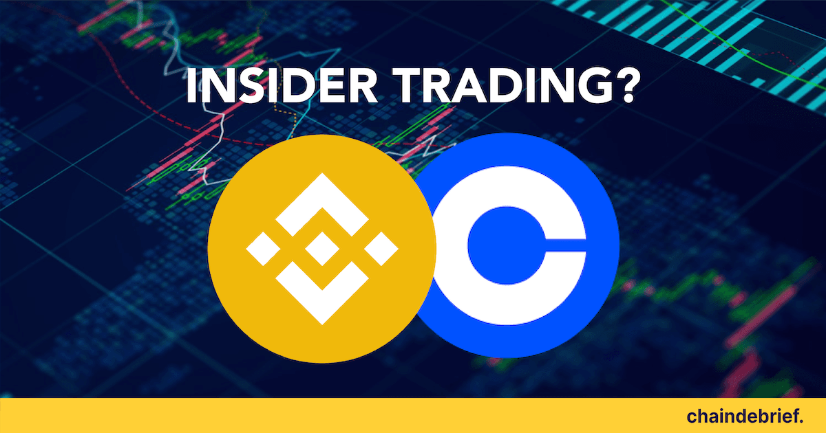 Is Insider Trading Occurring In Binance And Coinbase Via Their New Crypto Listings?