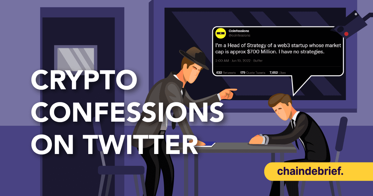 It's Time To Coinfess - Twitter Crypto Confessions We Should Learn From