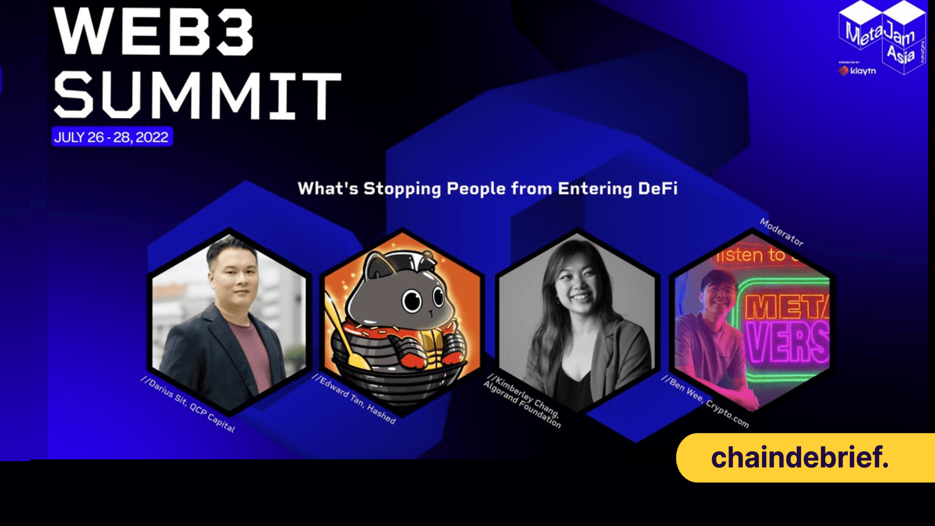 MetaJam Asia: What's Stopping People From Entering DeFi?