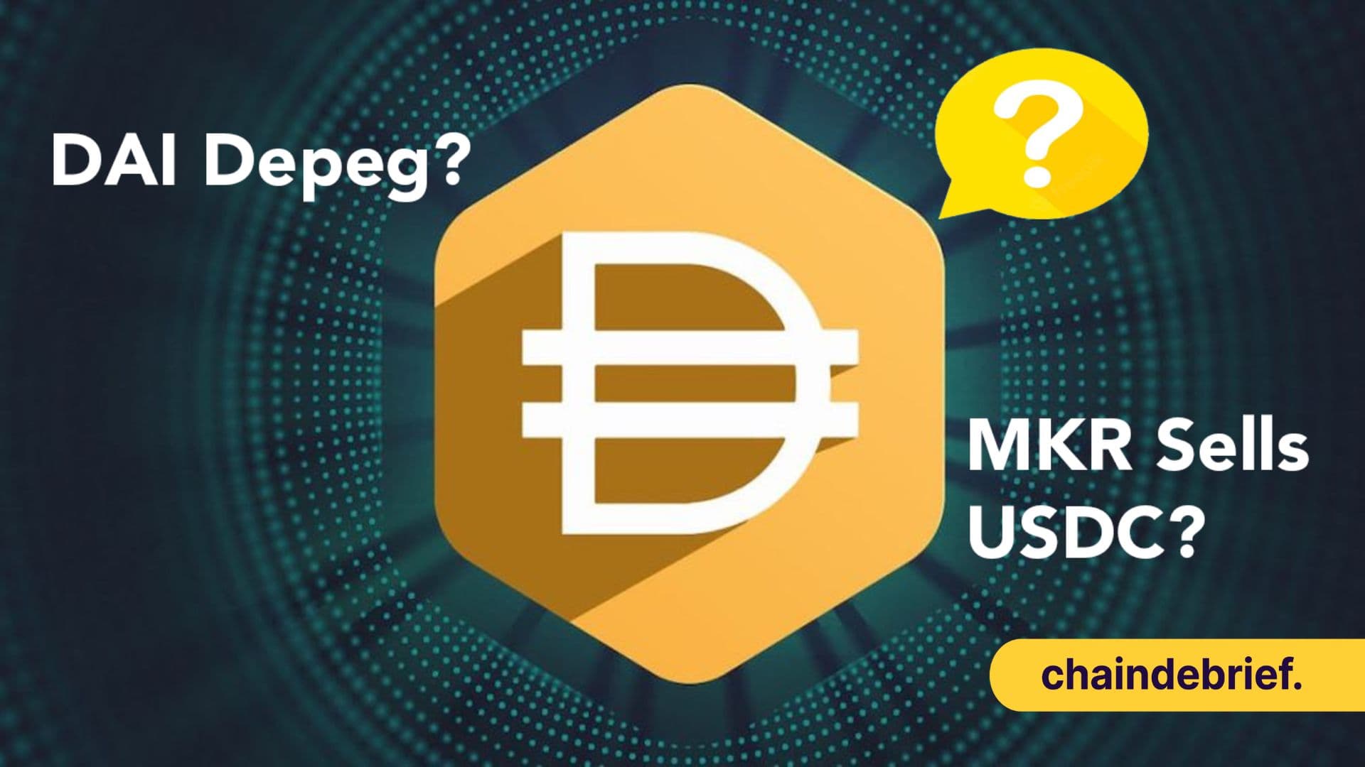 Genius or Destructive? MakerDAO Founder Plans To Depeg DAI Stablecoin