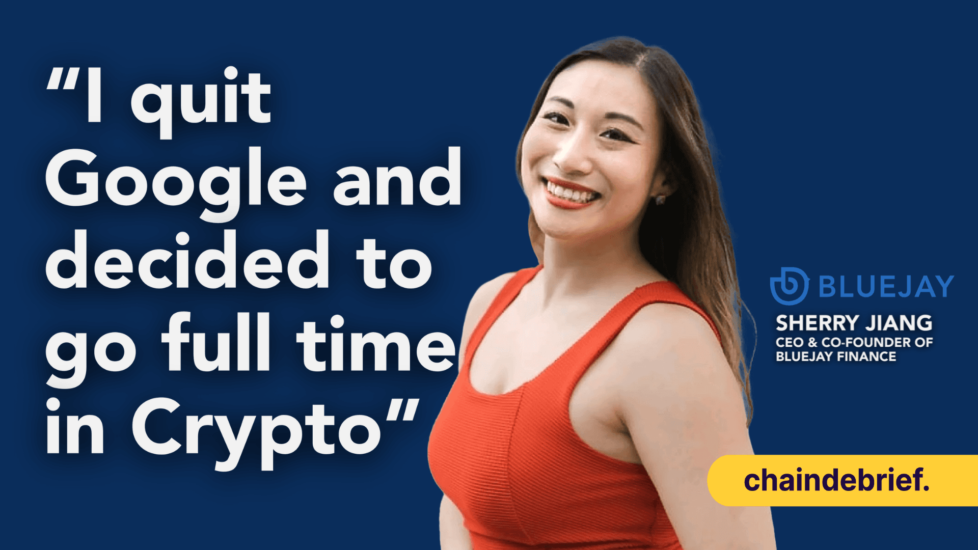 CEO Of BlueJay Finance Left Google To Pursue Crypto, Offers Financial Inclusion To The Underbanked
