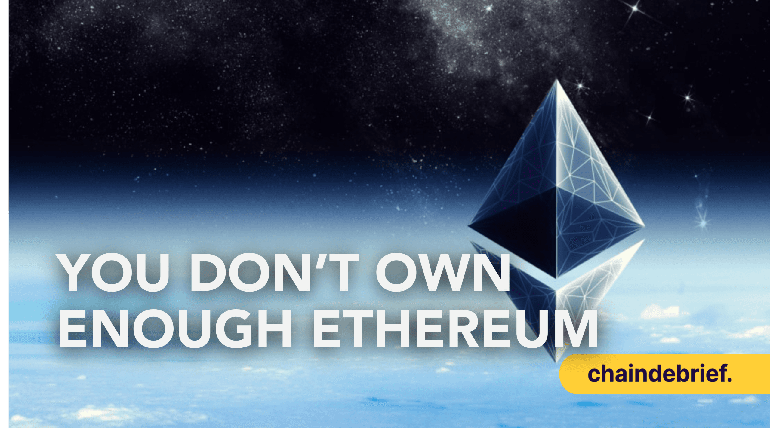 10 Reasons Why You Don't Hold Enough Ethereum