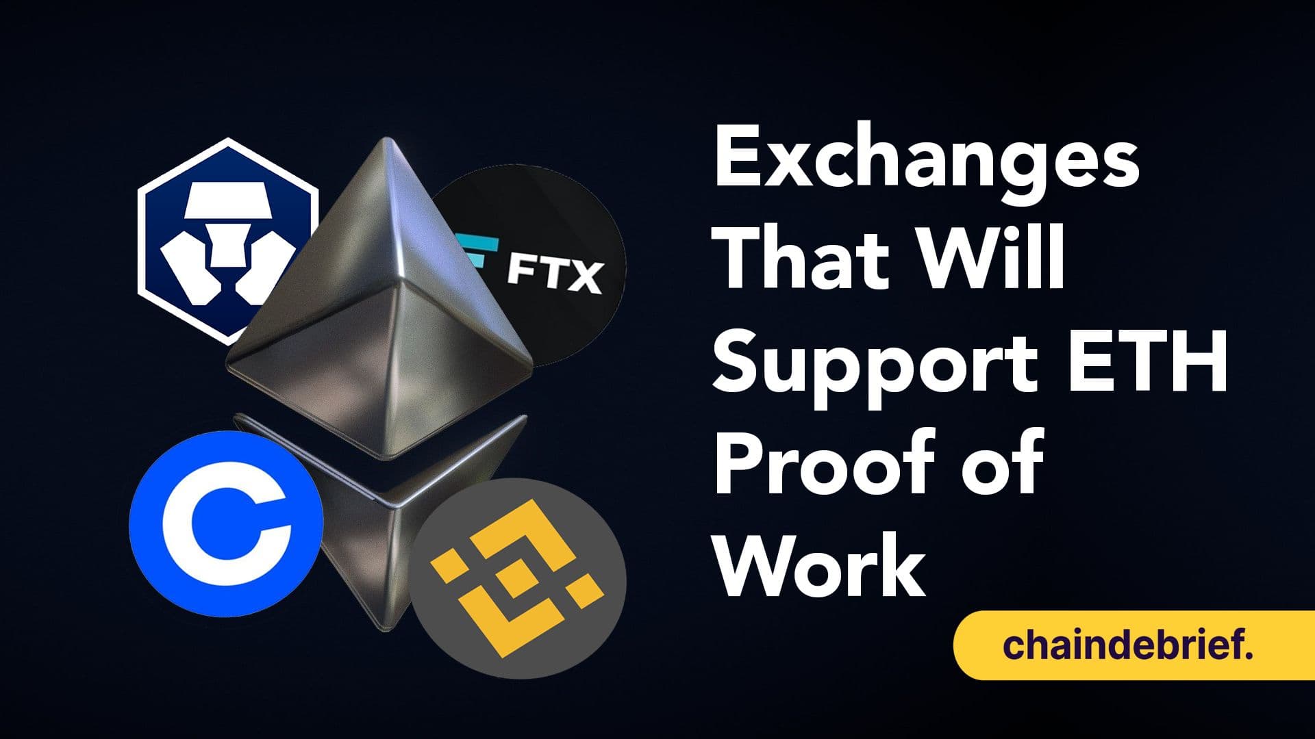 Profit From The Merge: Here's 6 Exchanges Where You Can Sell ETH PoW Tokens