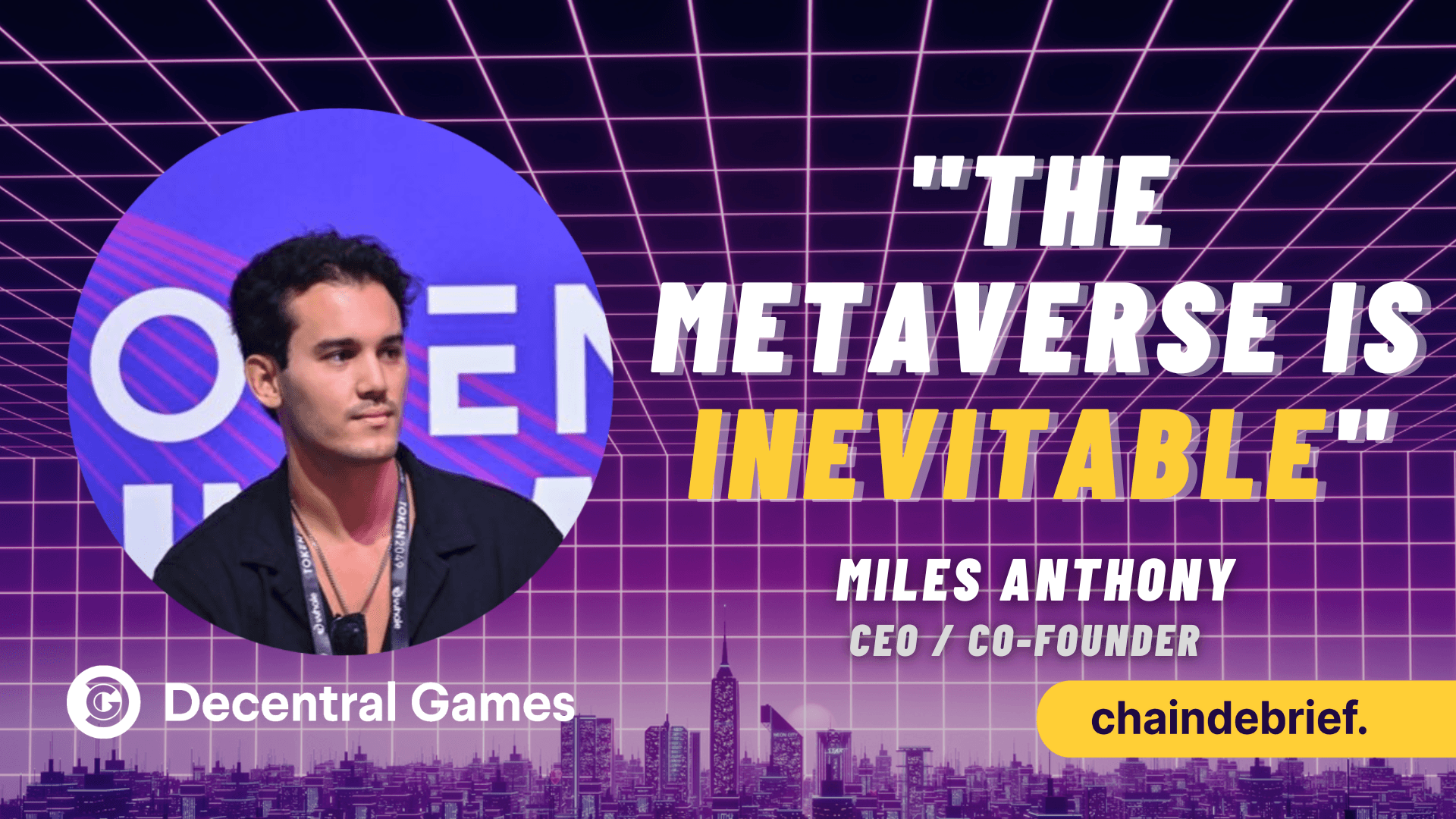 Miles Anthony Raises The Ante, Brings Poker To The Metaverse With Decentral Games