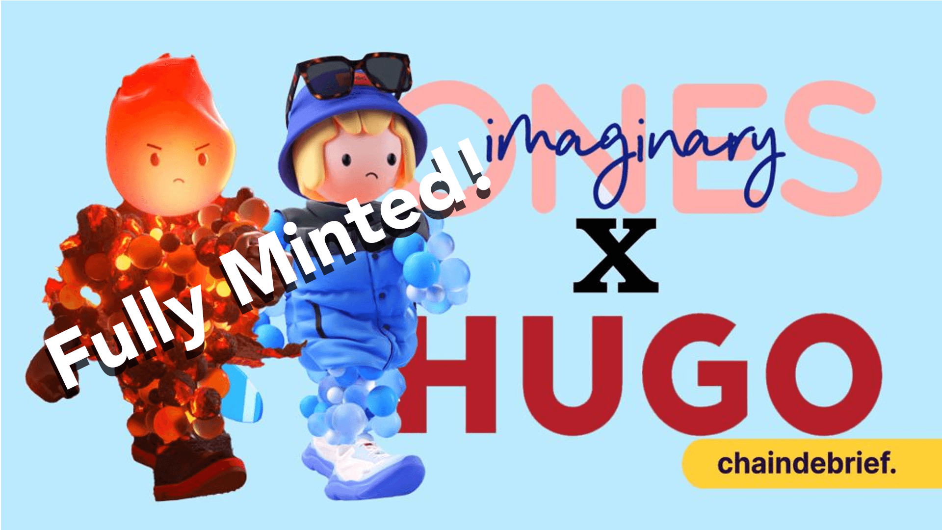 Imaginary Ones x HUGO Successfully Mints Out, Raises More Than 20K For Mental Health
