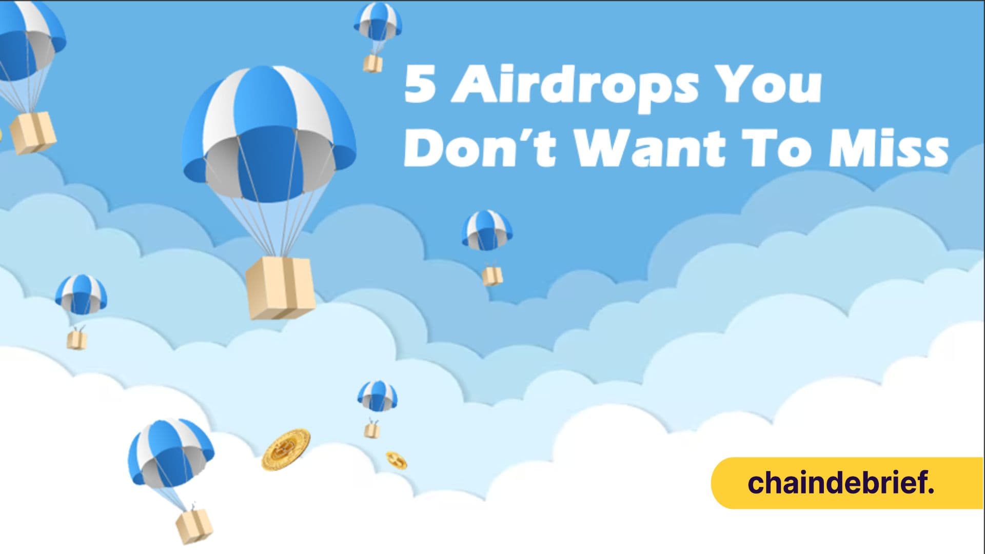 Top 5 Crypto Airdrops To Look Out For