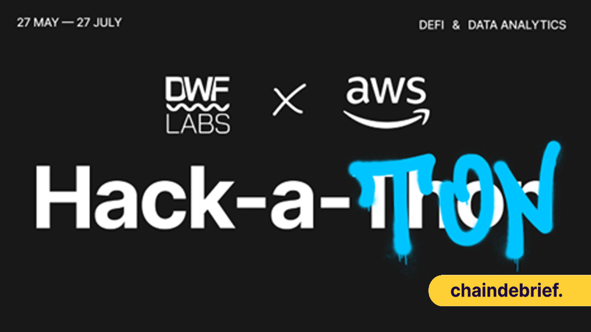 The Open Network (TON) Unveils DeFi and Data Analytics Hackathon in Collaboration with DWF Labs and Amazon Web Services