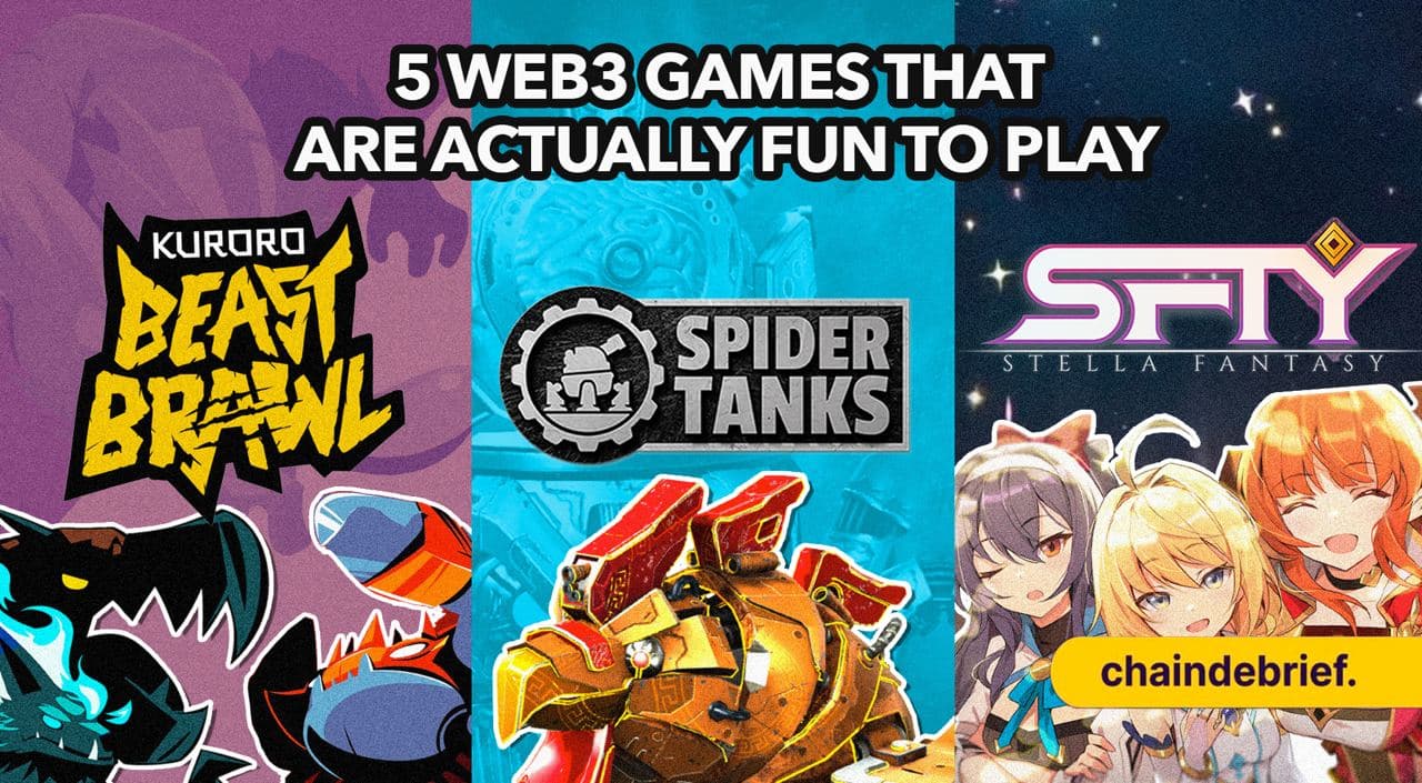 5 (Actually) Fun To Play Crypto Games You Have To Try