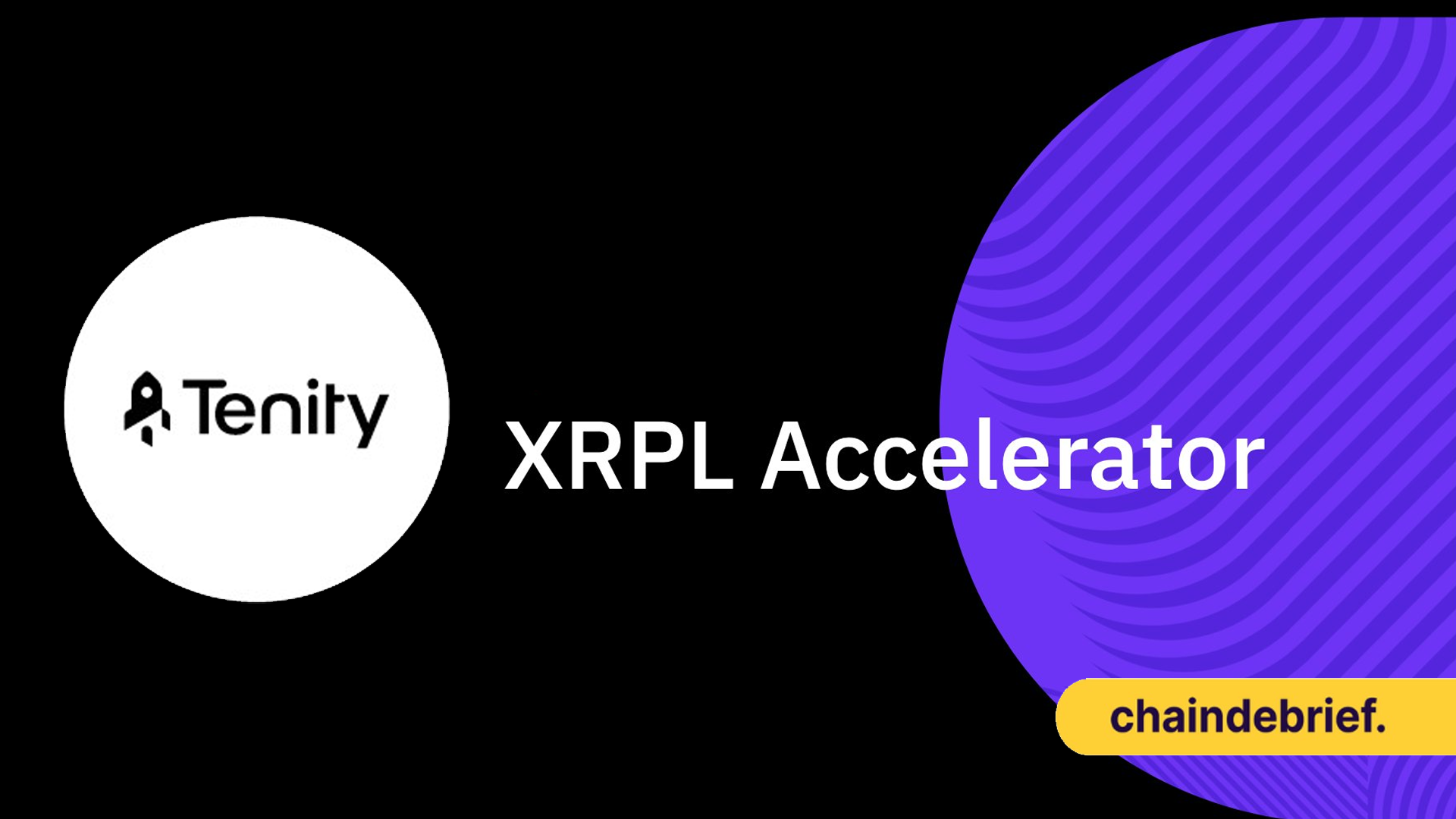 Tenity XRPL XRP Ledger Accelerator Singapore